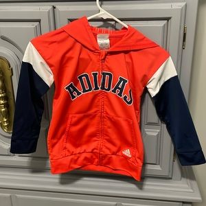 Adidas zip up hoodie kids 6